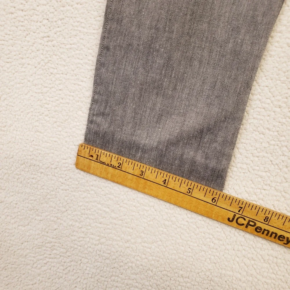 J.CREW Ludlow Slim Chino Pant Men 29x29 Gray Somelos Stretch Cotton Dress Slacks